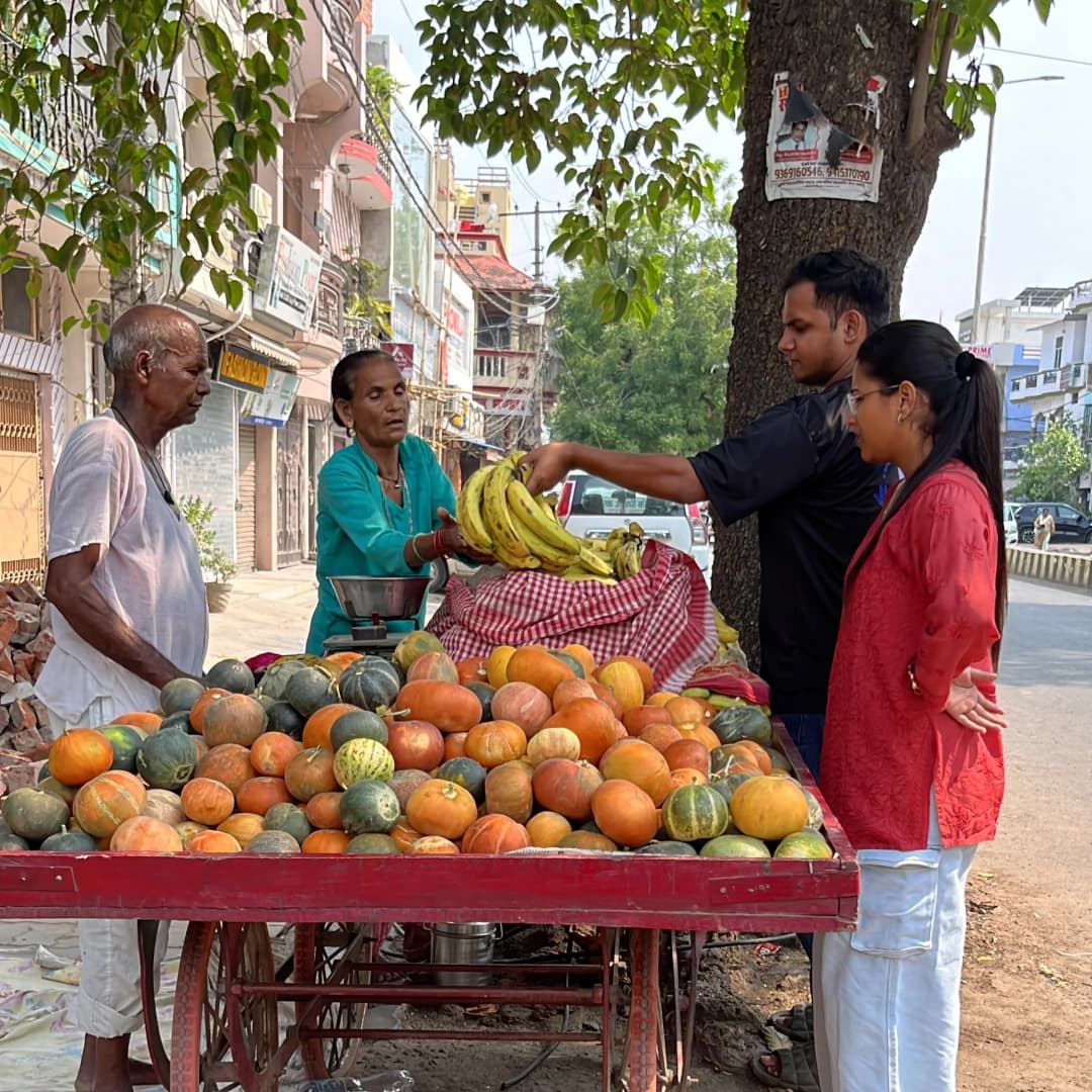 Buying local, walking together 