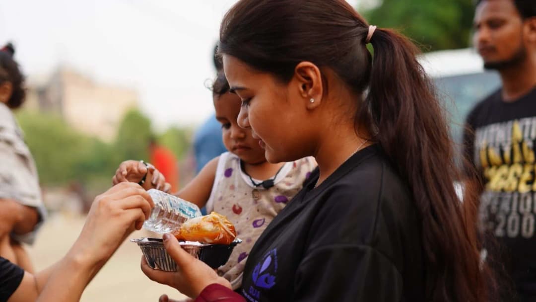 Every child deserves a full belly and a heart full of hope.