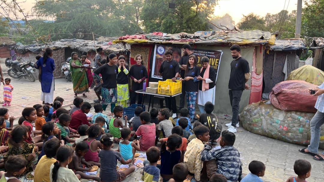 DUA's food drive turned an ordinary day into something magical.